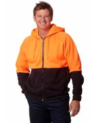 Two Tone Hi-Vis Fleece Hoodie | Men's